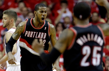 Aldridge porte les Blazers sur son dos Aldridge porte les Blazers sur son dos