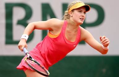 Eugenie Bouchard furieuse Eugenie Bouchard furieuse