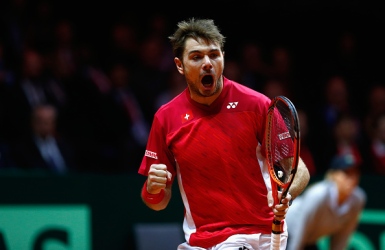 Stan Wawrinka dans le carré d'as en Russie