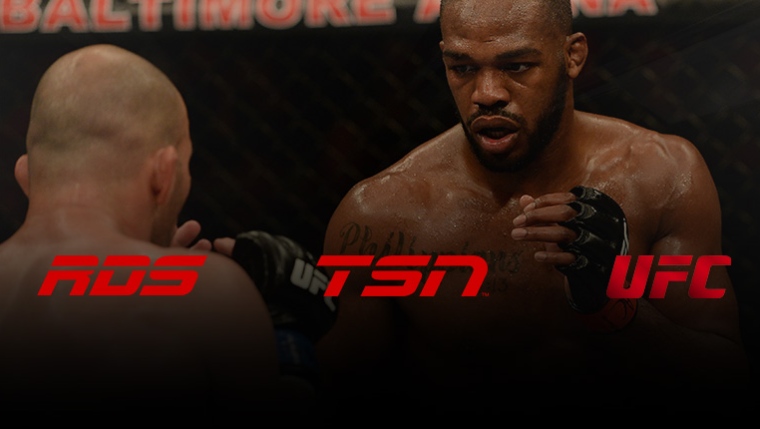 RDS et TSN diffuseurs canadiens officiels du UFC Image