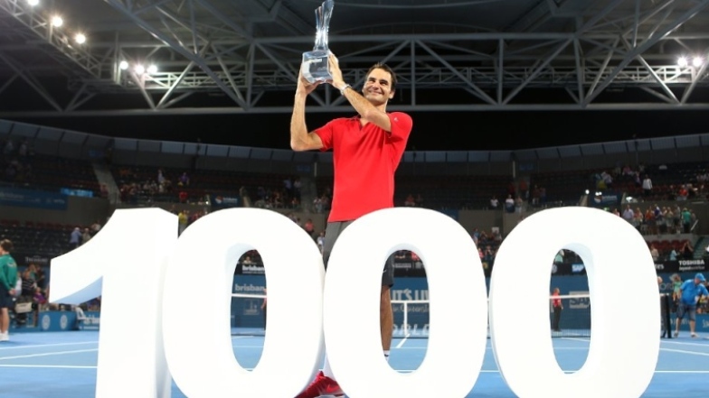 1000ième victoires pour Federer Image