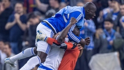 Hassoun Camara Hassoun Camara, Bakary Soumare et Evan Bush