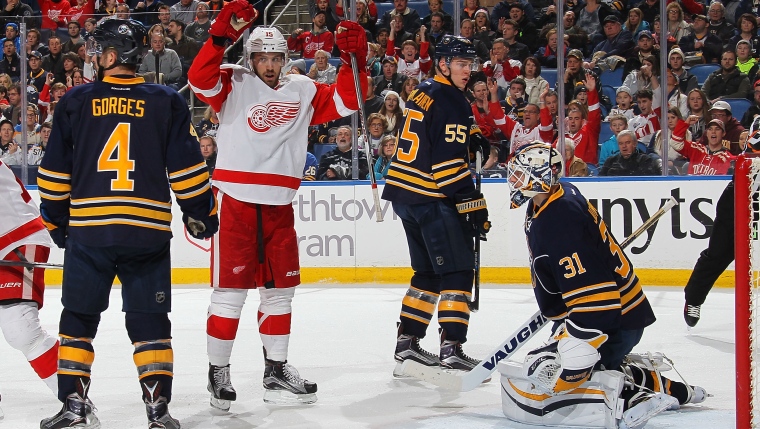 Mrazek holds off Buffalo as Red Wings defeat Sabres, 4-3 Image