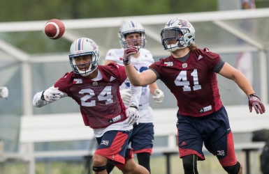 Les Alouettes échangent Andrew Lue