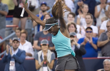 Françoise Abanda en finale à Redding