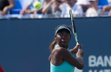 Abanda, Wozniak et Andreescu au Saguenay