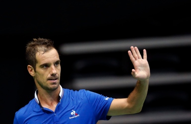 Promenade dans le parc pour Gasquet