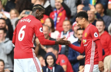 Pogba marque; Man U assomme Leicester