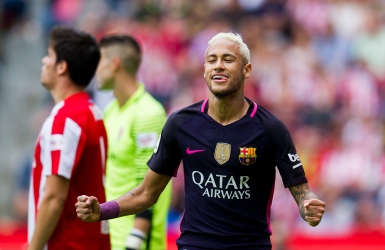 Neymar prend charge en l'absence de Messi