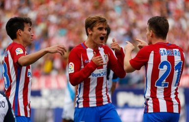 L'Atletico gagne grâce au duo Griezmann-Gameiro