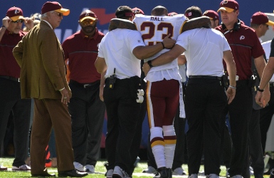 Saison terminée pour DeAngelo Hall