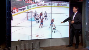 La touche de Kirk Muller sur le but de Radulov La touche de Kirk Muller sur le but de Radulov