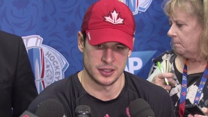Le premier trio du Canada sauve la mise Le premier trio du Canada sauve la mise