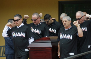 Un dernier hommage pour Jose Fernandez