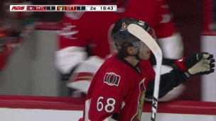 Un tir parfait de Mike Hoffman Un tir parfait de Mike Hoffman