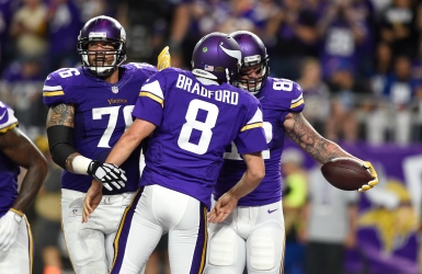 Les Giants goûtent à la médecine des Vikes