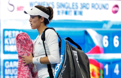 Muguruza évincée par Kvitova à Pékin