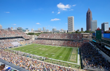 L'Atlanta United au Bobby Dodd Stadium