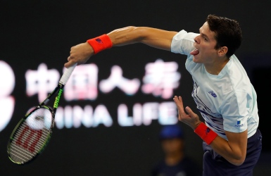 Milos Raonic en quarts à Pékin