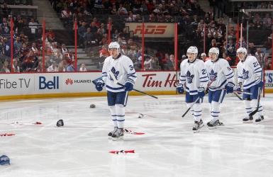Entrée fracassante d'Auston Matthews
