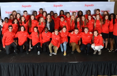Saputo remet 133 000 $ en bourses à 45 étudiants-athlètes