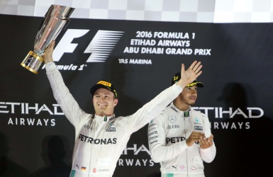 Rosberg couronné champion pour la 1re fois