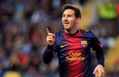 Messi à son poste Messi à son poste