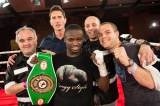 Dierry Jean au terme de son combat à Gatineau. Photo de Vincent Éthier Dierry Jean