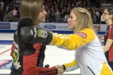 Rachel Homan et Jennifer Jones