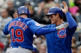 Nate Schierholtz et Anthony Rizzo