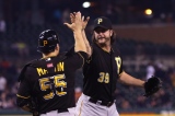 Jason Grilli et Russell Martin Jason Grilli et Russell Martin