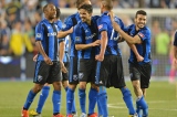 Collen Warner, Dennis Iapichino, Matteo Ferrari et Felipe.
