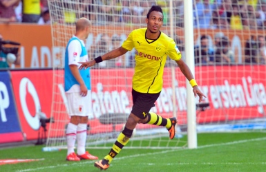 Aubameyang touche encore la cible Aubameyang touche encore la cible