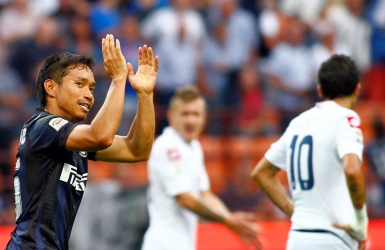 L'Inter Milan s'impose péniblement L'Inter Milan s'impose péniblement