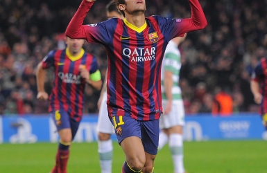 Un triplé de Neymar propulse le Barça Un triplé de Neymar propulse le Barça