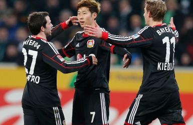 Leverkusen s'impose à Mönchengladbach Leverkusen s'impose à Mönchengladbach