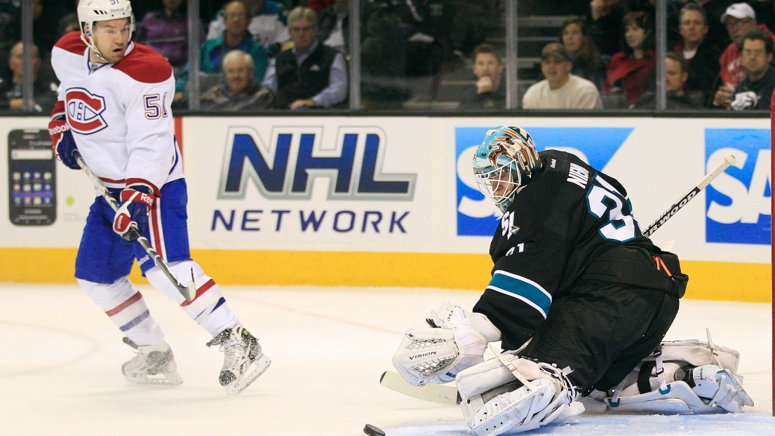 David Desharnais et Antti Niemi