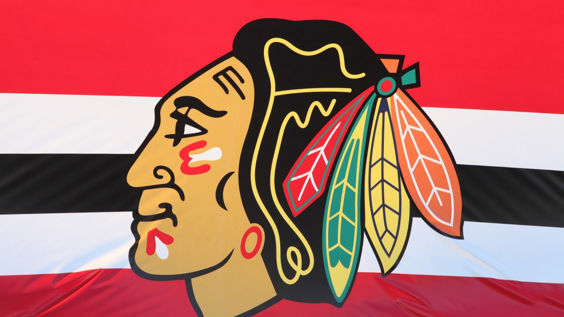 Le logo des Blackhawks de Chicago