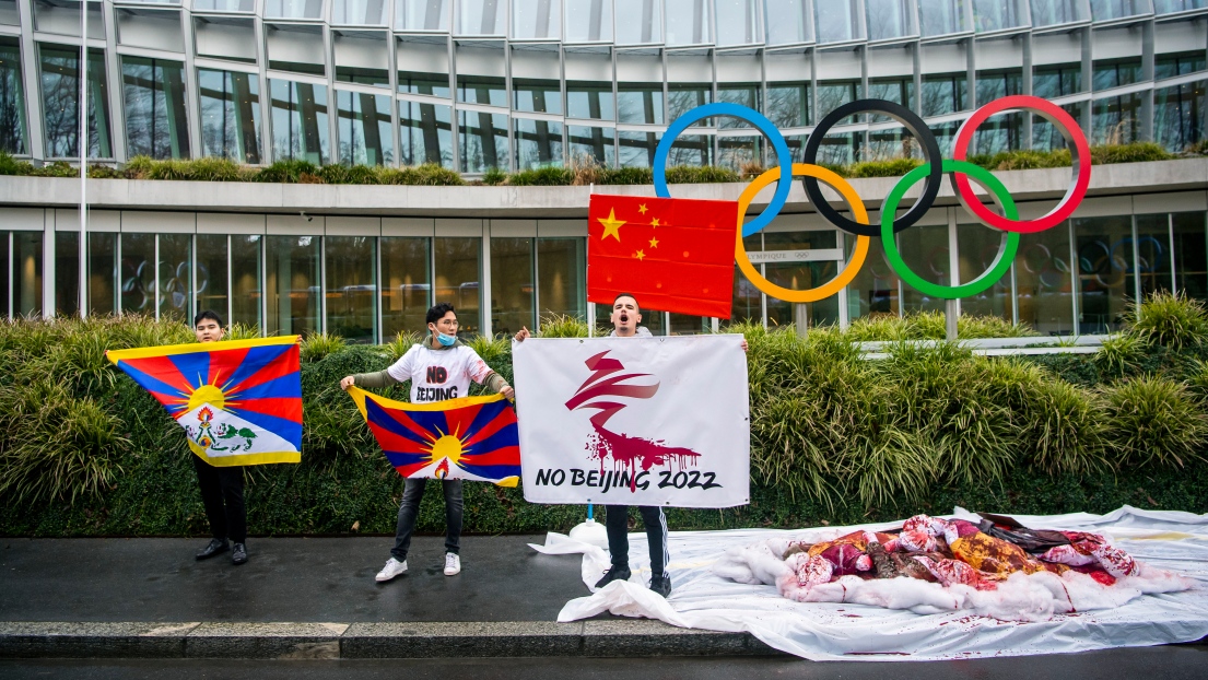 Une coalition de 180 groupes de défense des droits humains a appelé au boycott des Jeux de Pékin.