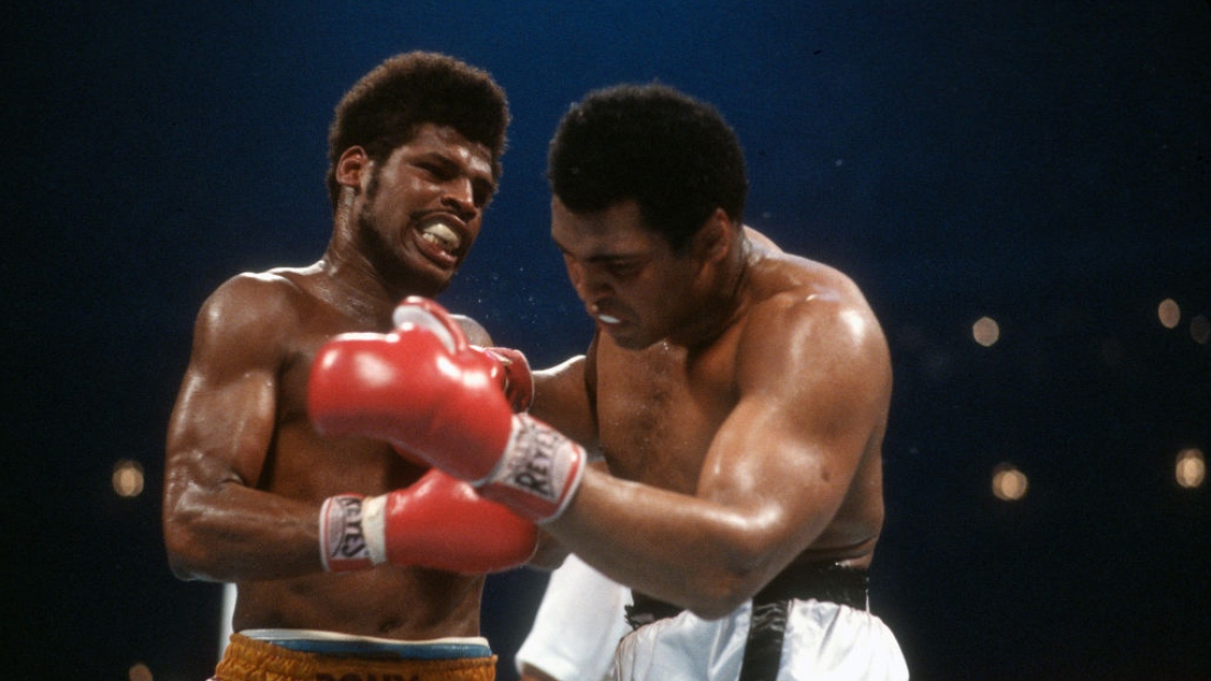 Muhammad Ali et Leon Spinks