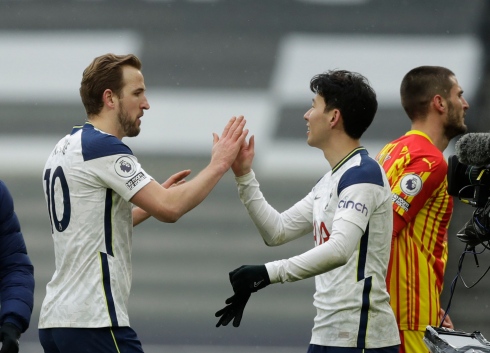 Harry Kane et Son Heung-min