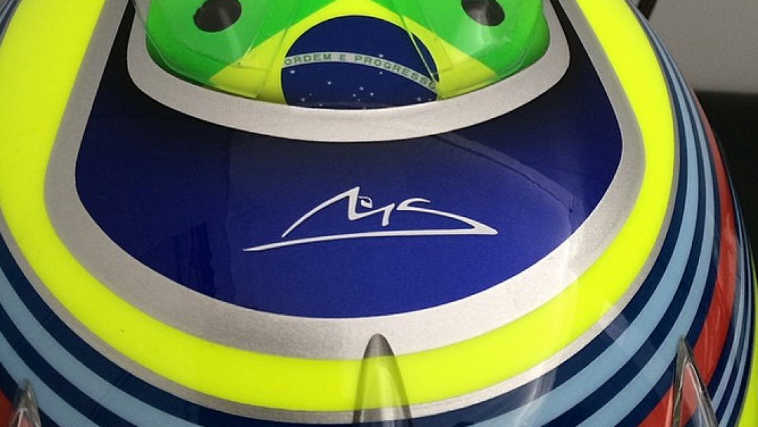 Le casque de Felipe Massa