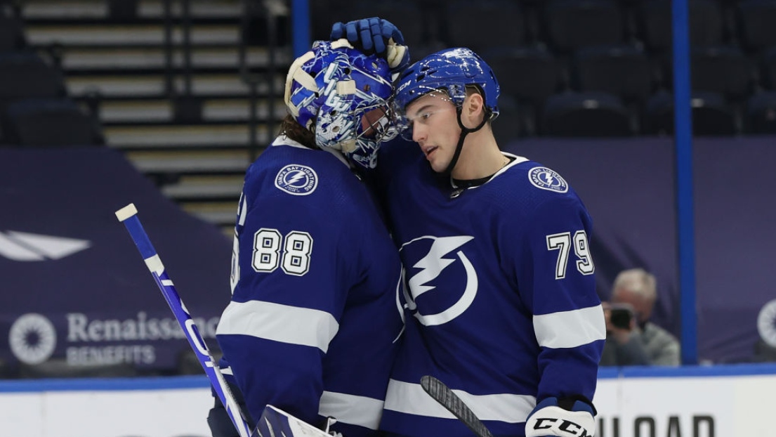 Andrei Vasilevskiy et Ross Colton