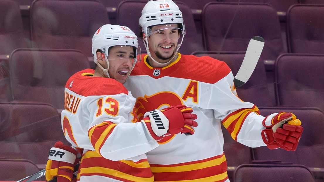 Johnny Gaudreau et Sean Monahan