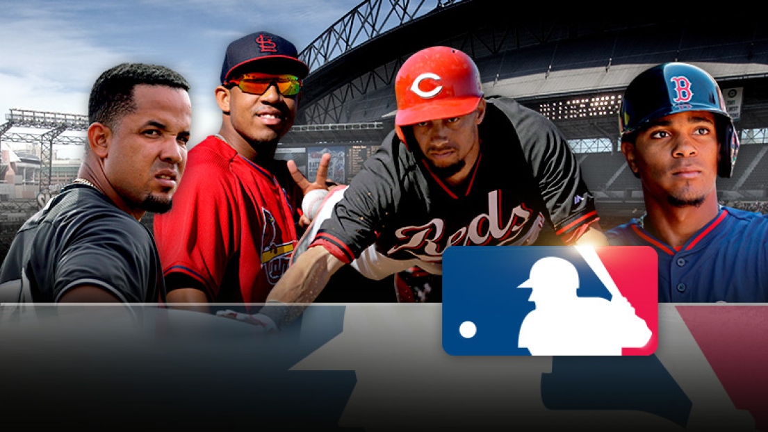 José Abreu, Oscar Taveras, Billy Hamilton et Xander Bogaerts