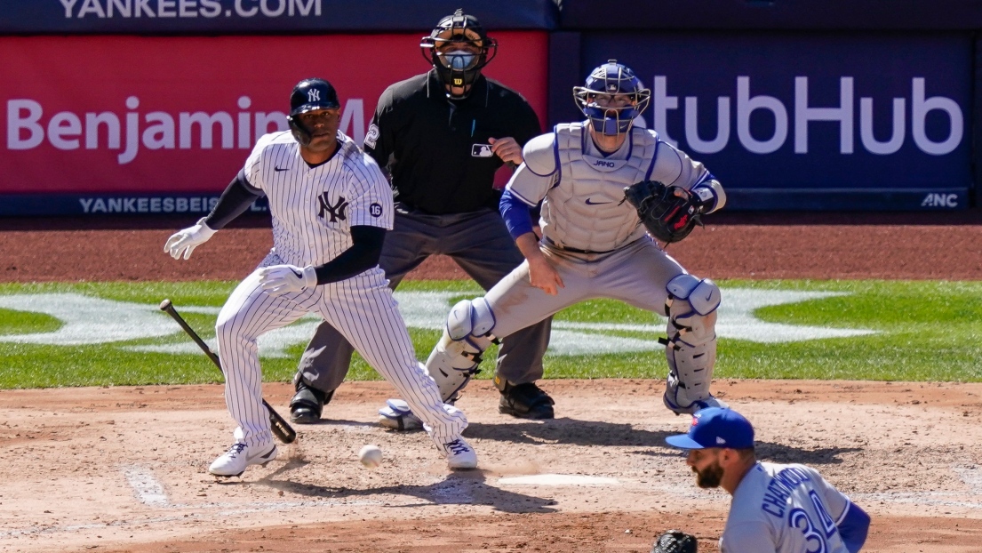 Aaron Hicks et Tyler Chatwood