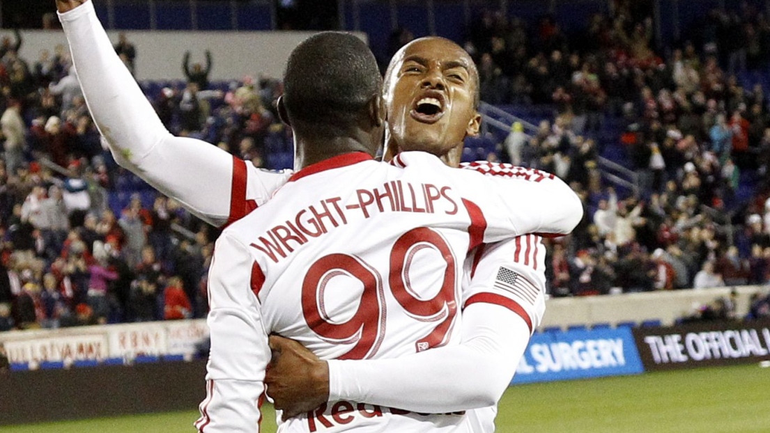 Bradley Wright-Phillips et Roy Miller