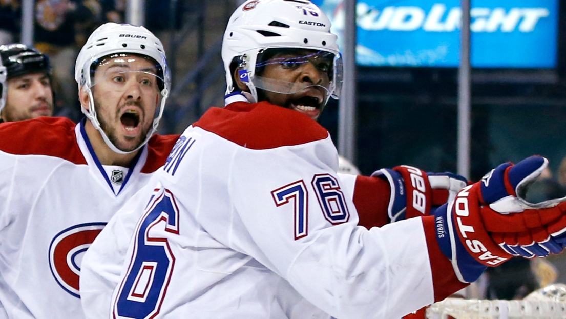 Josh Gorges et P.K. Subban