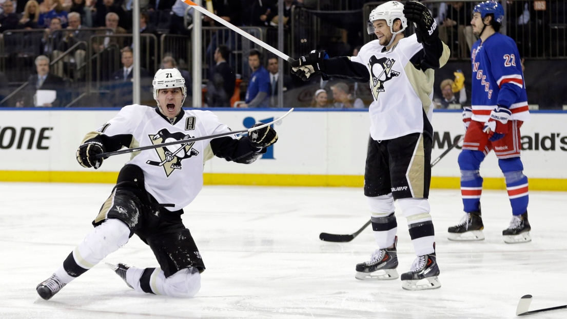 Evgeni Malkin et  Chris Kunitz