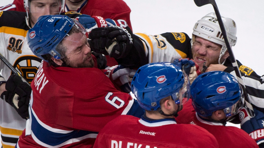 Douglas Murray et Shawn Thornton